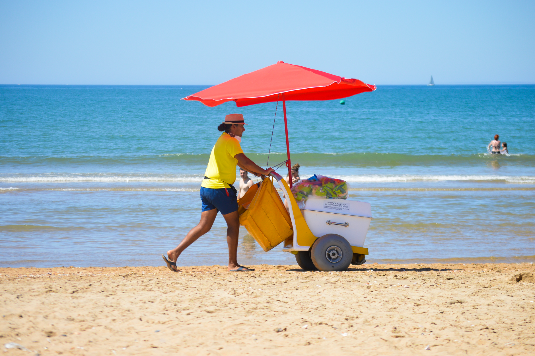 Plage de Punta Umbría, province de Huelva
